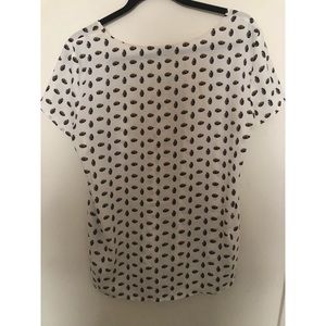 Ann Taylor Pineapple Blouse